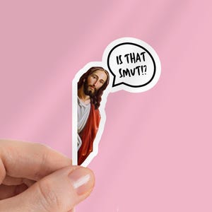 Ist das Smut Jesus Kindle Aufkleber, Schmutzleser, Buchliebhaber Aufkleber, wasserdichter Buchaufkleber, Schmutzbuchaufkleber, Bücherwurm Aufkleber, Lesergeschenk