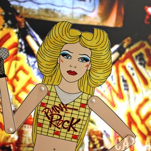 Hedwig and the angry inch articulated paper doll John Cameron Mitchell image 3