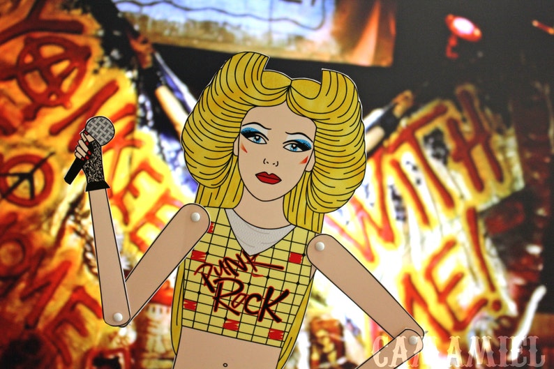 Hedwig and the angry inch articulated paper doll John Cameron Mitchell image 3