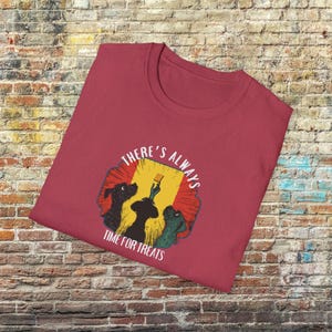 Cartoon Terrier Dog T-Shirt, Dr. Seuss Shirt, Unique Art Dog Tee, Gift for Funny Dog Lovers, Spoiled Dogs, Unisex Softstyle Summer Tee