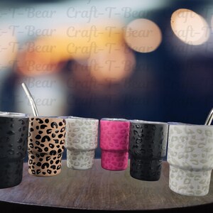 Leopard Print Shot Glass