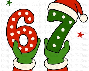 Christmas 6 7 PNG & SVG