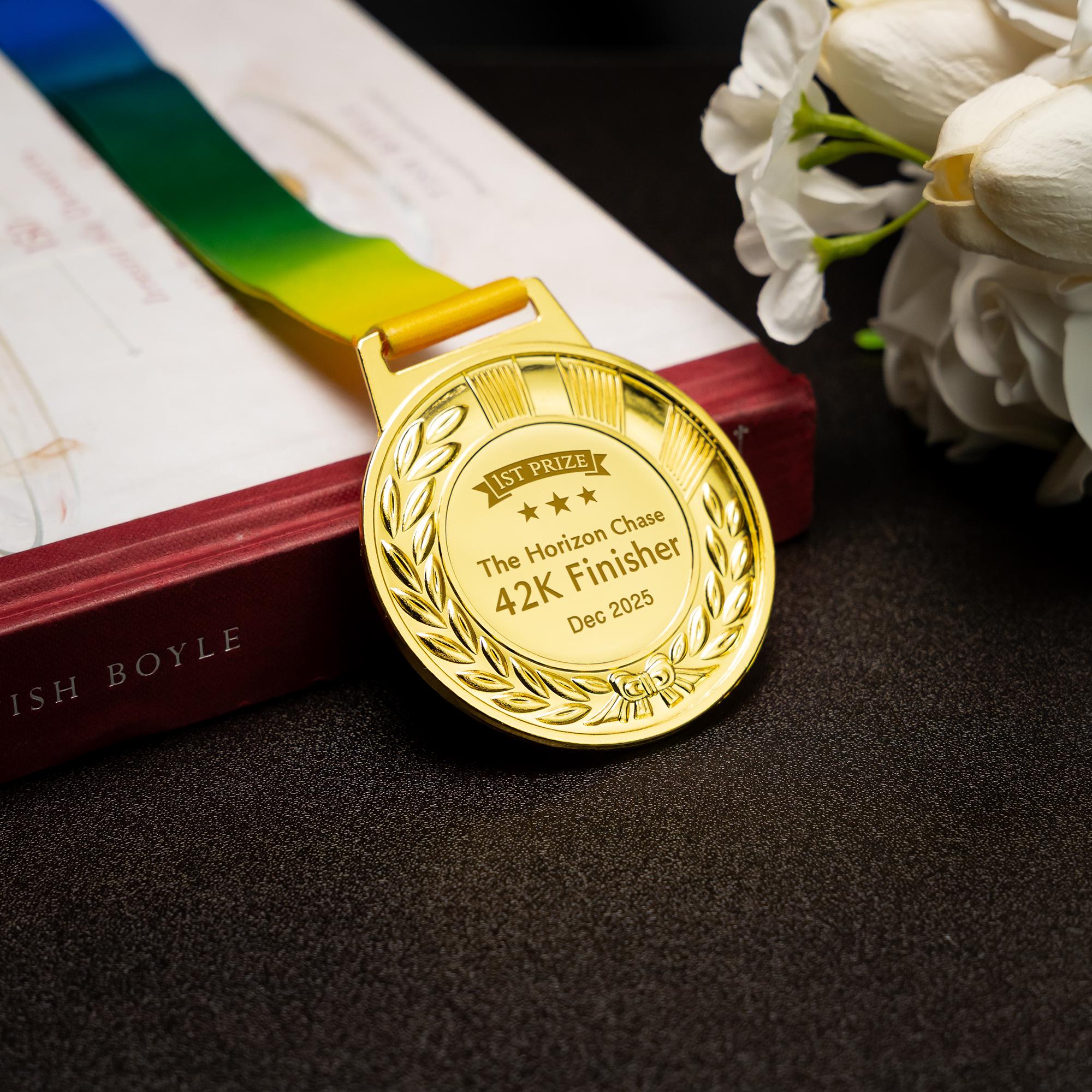 Personalized Race Finisher Medals - Custom Marathon Running Awards ...