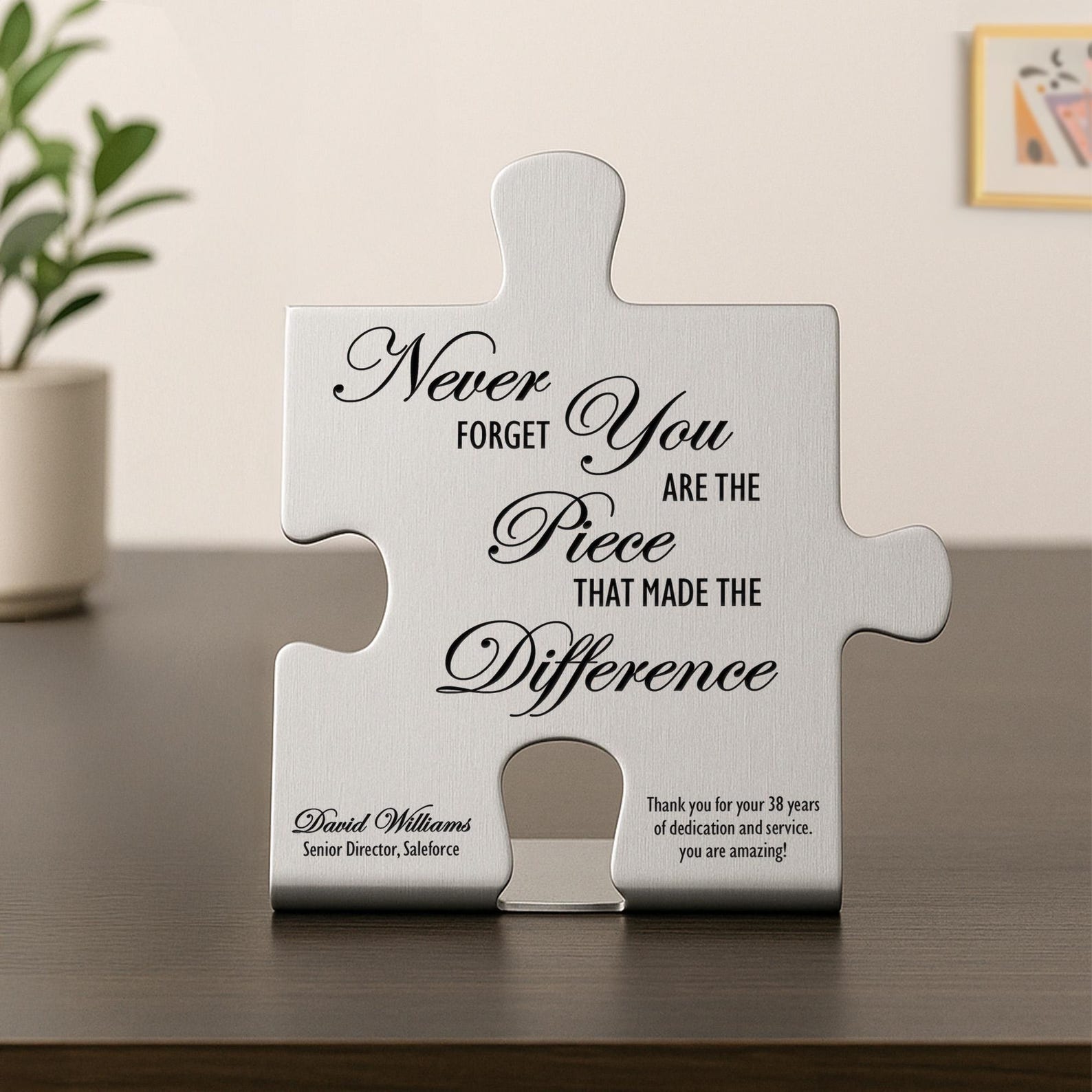 Engraved Retirement Gifts for Coworker: Personalized Stainless Steel ...