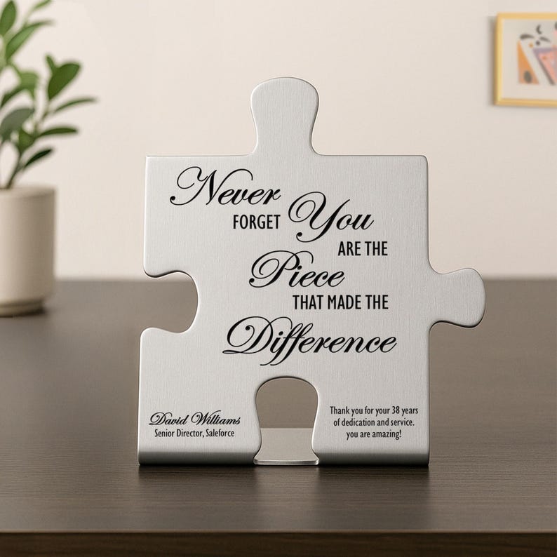 Engraved Retirement Gifts for Coworker: Personalized Stainless Steel ...