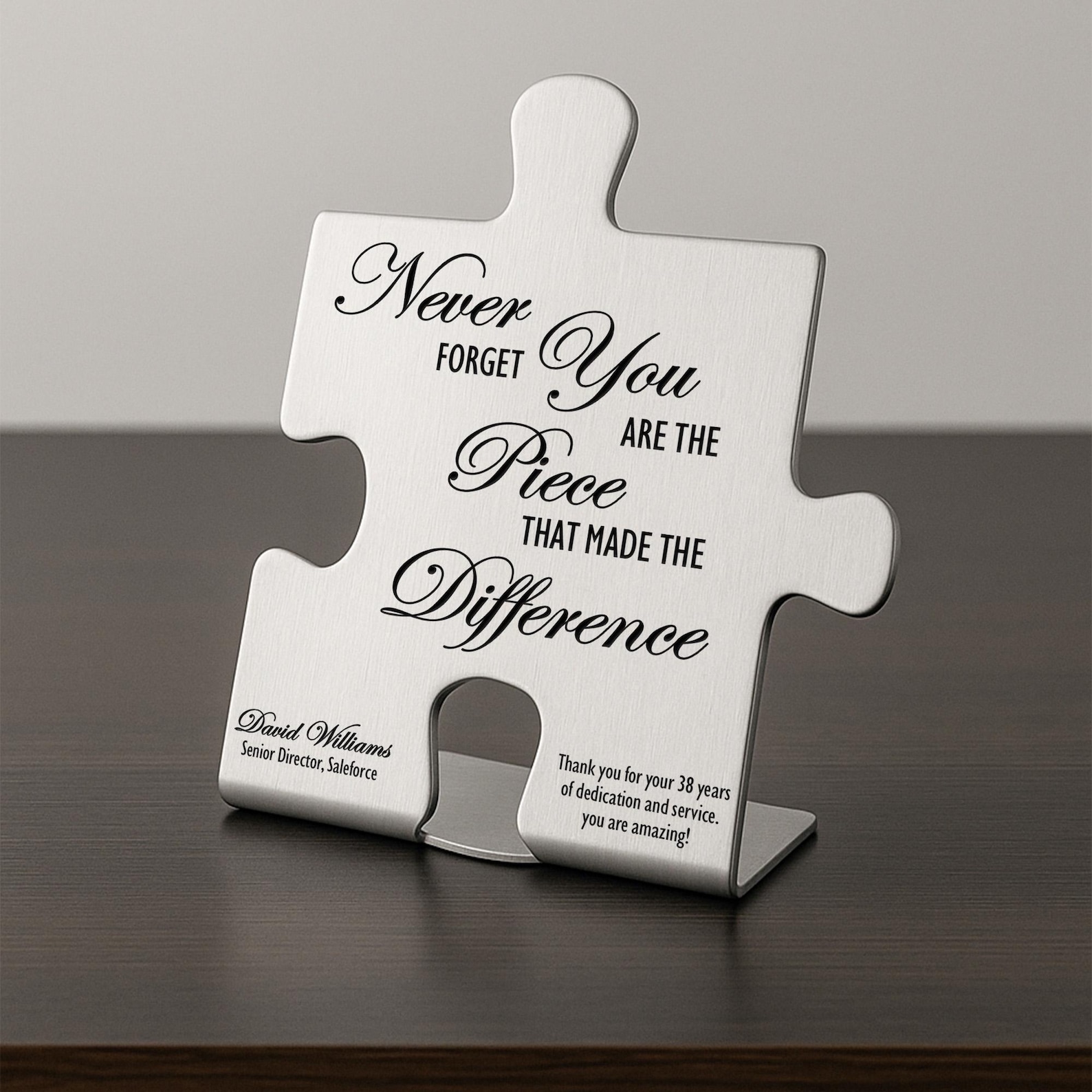 Engraved Retirement Gifts for Coworker: Personalized Stainless Steel ...