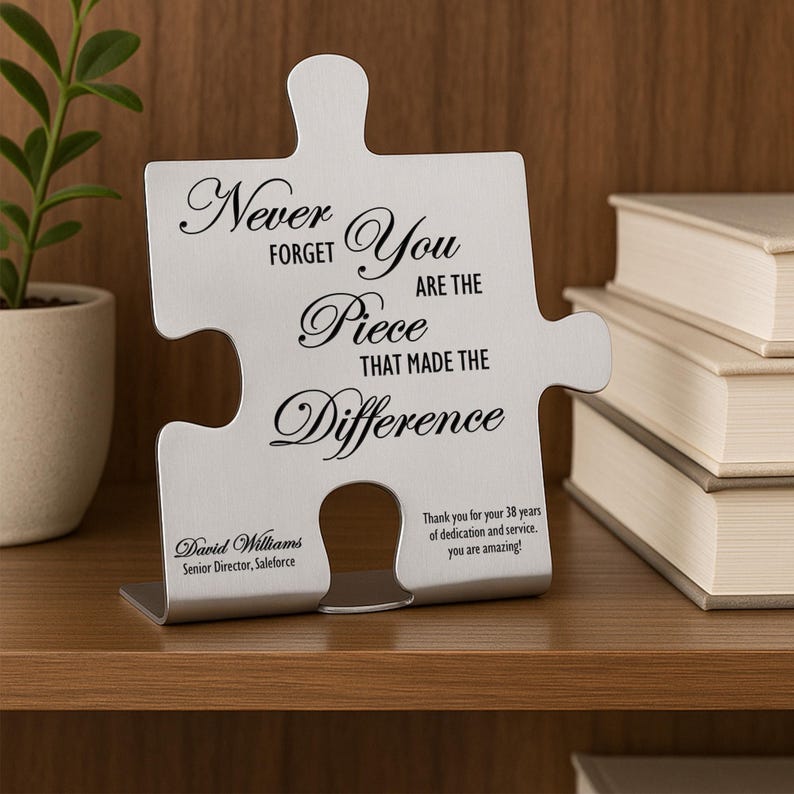 Engraved Retirement Gifts for Coworker: Personalized Stainless Steel ...