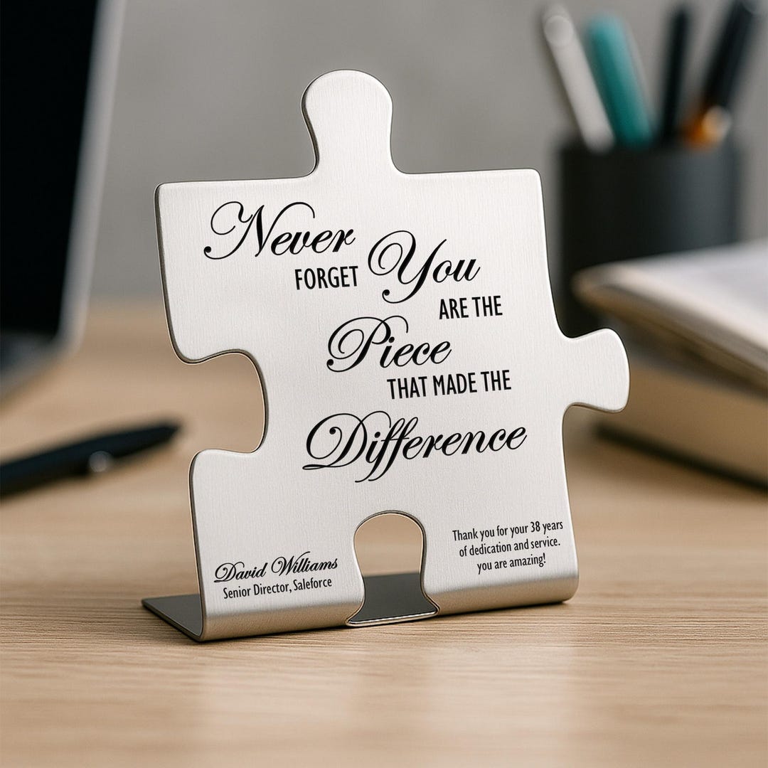 Engraved Retirement Gifts for Coworker: Personalized Stainless Steel ...