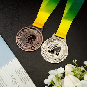 Personalized Football Team Award Medal - Custom Rugby Medal for Players & Coaches, Engraved Keepsake for MVP