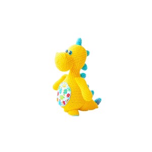 Dragon Crochet Pattern, Amigurumi Crochet Pattern, Dragon Crochet Pattern, Adorable Dragon Crochet Pattern, No Sew Crochet PatternPDF