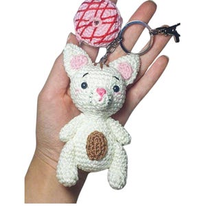 Crochet cat pattern | Amigurumi cat pattern | Crochet PATTERN Kitten Keychain | Cute Keyring | Cute Gift | Instant download | Download PDF