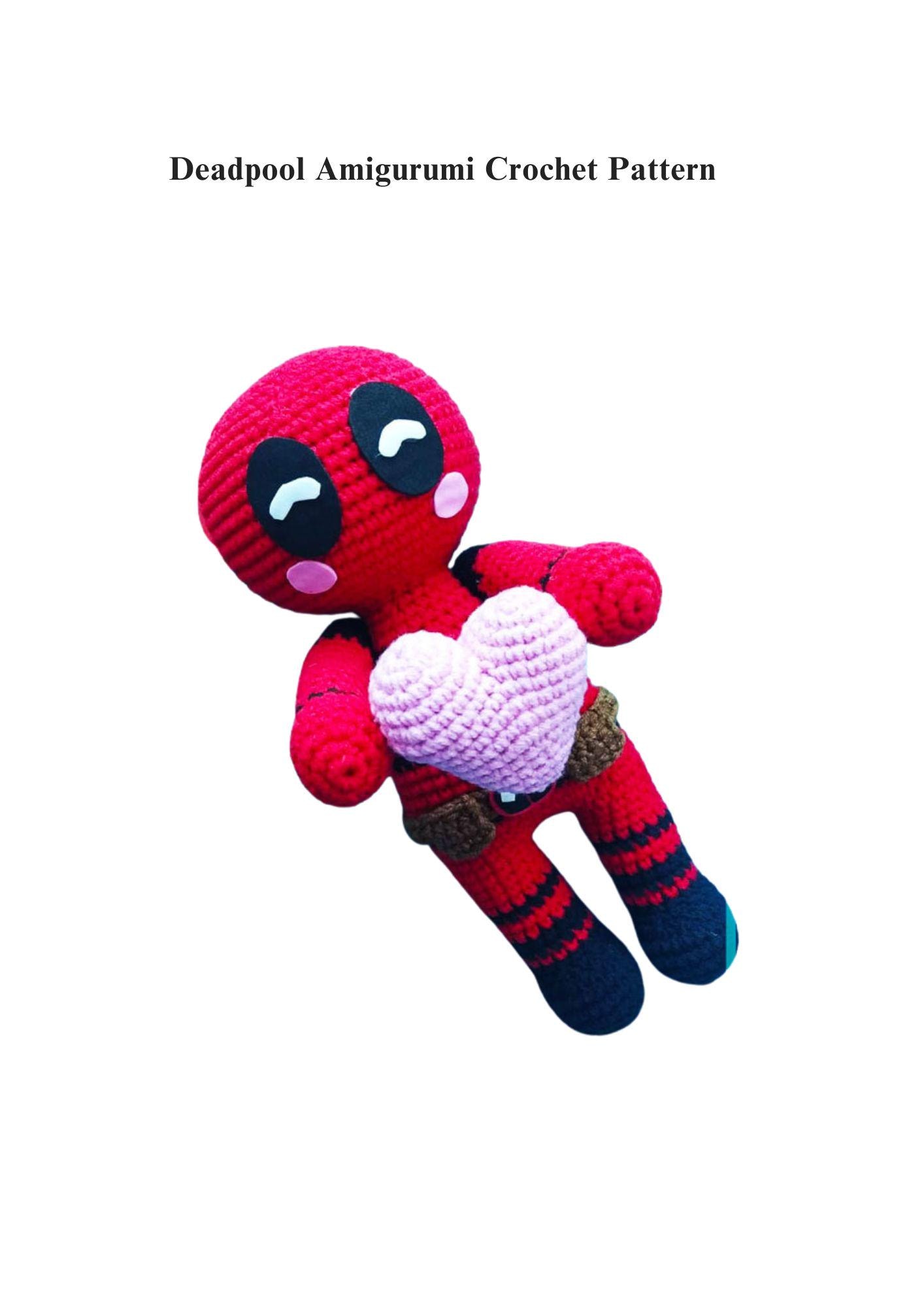 Deadpool Knitting Pattern