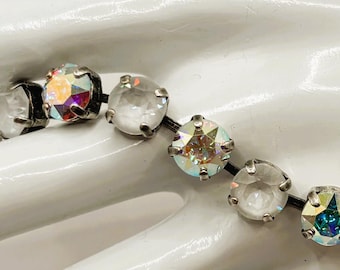 Crystal bracelet "Elle" tennis bracelet Austrian crystal women jewelry gift for her bridal jewelry special occasion unique birthday jewelry