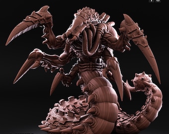 Swarnids 6 units - Red Makers | 3d Printed Tabletop Miniatures Kill Squad Ravener Brood Warhammer40k Imperial Guard Chaos Space Marines