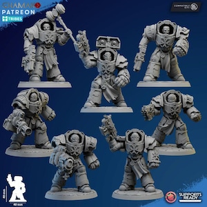 Temple Ranged Exterminators by Ghamak | 3D Printed