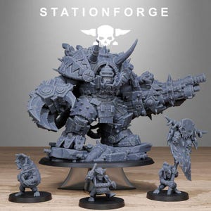 Orkaz Grand Nutta 3.0 by Station Forge 3D printed