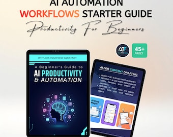 Guida alla produttività e all'automazione dell'intelligenza artificiale per principianti (ebook PDF)