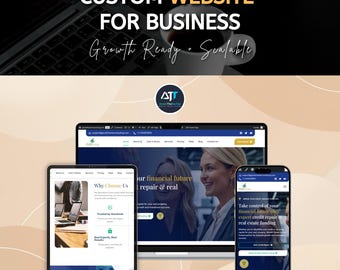 Benutzerdefiniertes WordPress Website-Design: Professionelle Geschäftswebsite