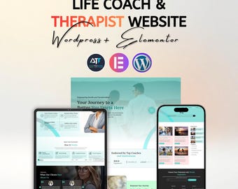 Life Coach Elementor Template Kit: Consulting & Therapist Website Design