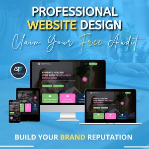 Professional Website Design, Custom Website, WordPress Business Website, Web Design, Affordable Website, Responsive Fast and Secure