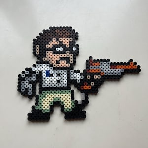 Angry Video Game Nerd AVGN Perler Bead Retro Sprite Pixel Art