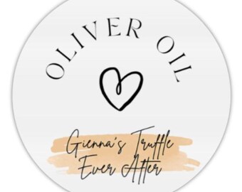 Truffle Infused Olive Oil Wedding Favor - Bulk Custom 50ml Bottles (Set of 10+) Gourmet Gift