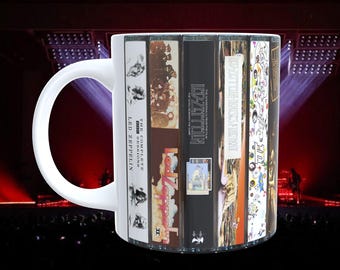 taza de casete de Led Zeppelin