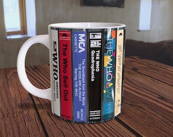 Taza de casete de The Who