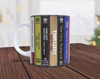 Taza de cassette Thin Lizzy