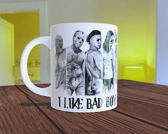 Taza "Me gustan los chicos malos"