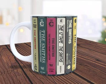 Taza con casete de The Smiths