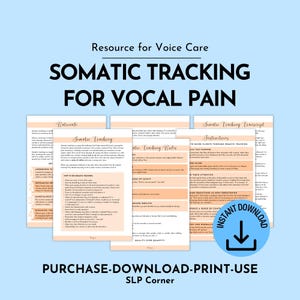 Somatische tracking voor stempijn | Hand-out en werkbladen voor SLP-therapie (pdf-download)