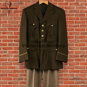 1940年代USAAFアメリカ陸軍士官制服 ウールシャツ ネクタイセット US