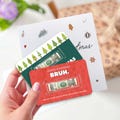 Custom Christmas Money Holder, Funny Cash Gift for Friend, Family, Merry Christmas Bruh Money Card, Money Stocking Stuffer product logo
