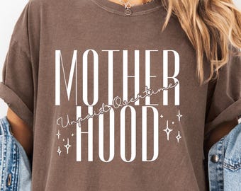 Camiseta de maternidad con horas extras no remuneradas, camiseta divertida para mamá, camiseta de vida de mamá, regalo del día de la madre, camiseta gráfica para mamás, regalo para mamá