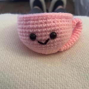 Amigurumi Coffee Cup, small, multiple options