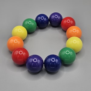 Rainbow Beaded Bracelet