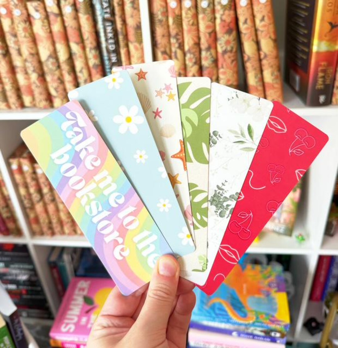 Assorted Colorful Bookmarks for Reading! - Etsy
