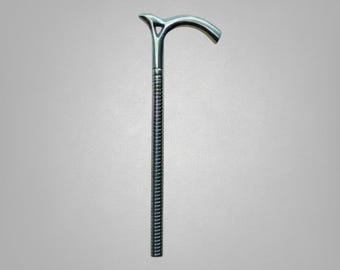 Metalen wandelstok 36" voor senioren – comfortabele grip en lichtgewicht wandelstok met antislipbasis