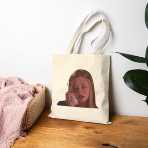 Funny Cotton Canvas Tote Bag, Sarcastic Tote, Reusable Shopping Bag, Canvas Grocery Bag, Snarky Quote Bag, Eco-Friendly Market Tote