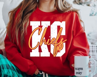 KC Chiefs Hoodie: Kansas City Football Apparel,C606