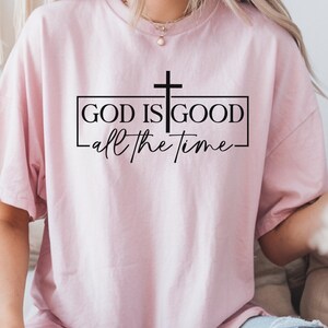 Comfort Colors God is Good Shirt: Christian Faith Tee