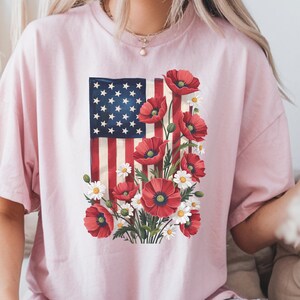 Vintage USA Flag Shirt: Patriotic 1776 Independence Day