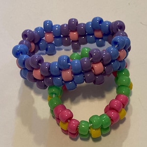 CUSTOM kandi flower cuff