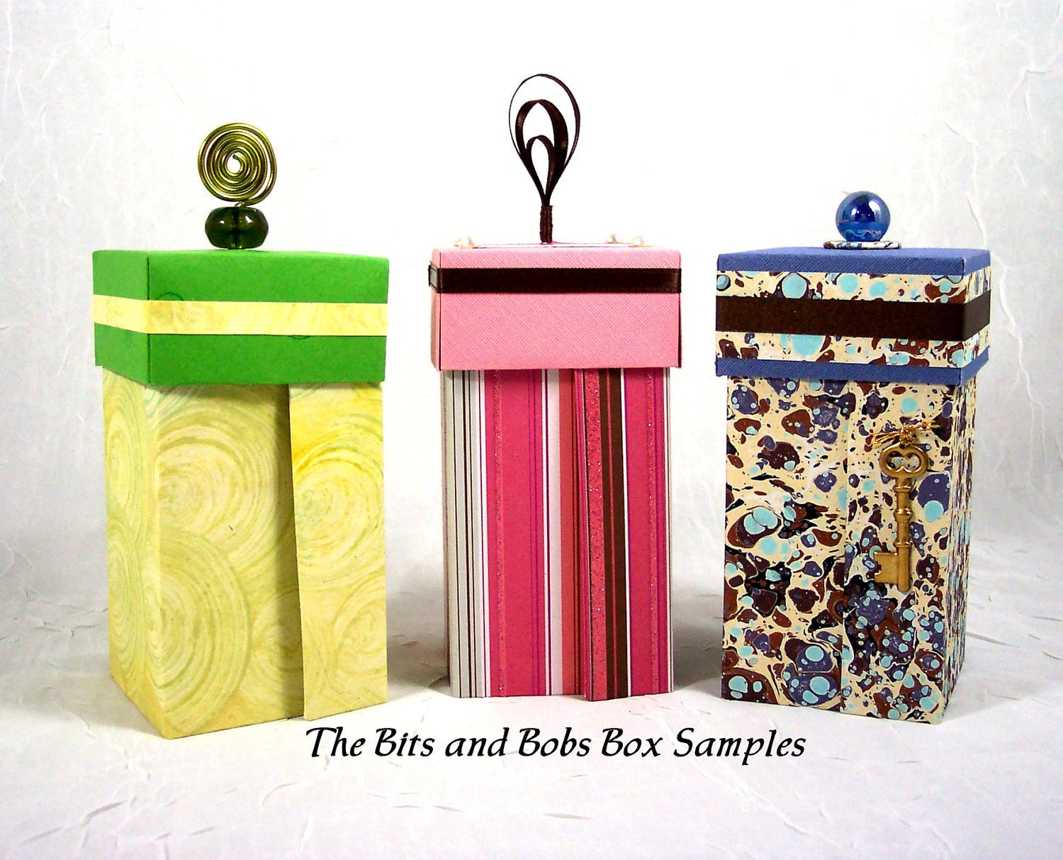 Instructions How to Make the Bits and Bobs Box PDF Pattern Etsy