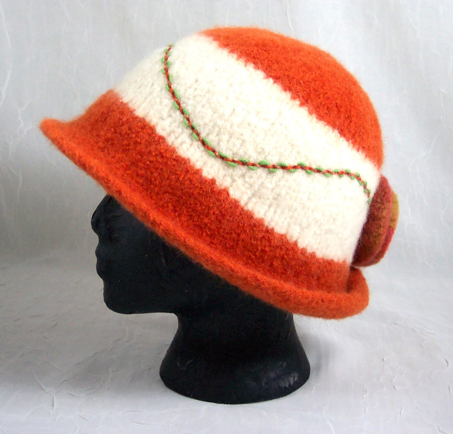 Knitting Pattern Knitted Felt Hat The Florrie Pattern | Etsy