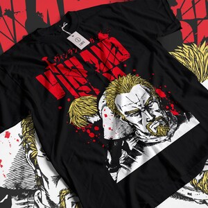 Unisex Thorfinn Son of Thors Anime T-Shirt, Manga Viking Saga Shirt