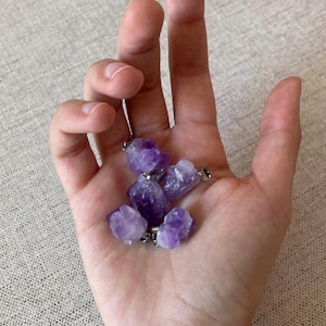 Pingentes de cristal: ametista, pedra dourada, quartzo, jaspe
