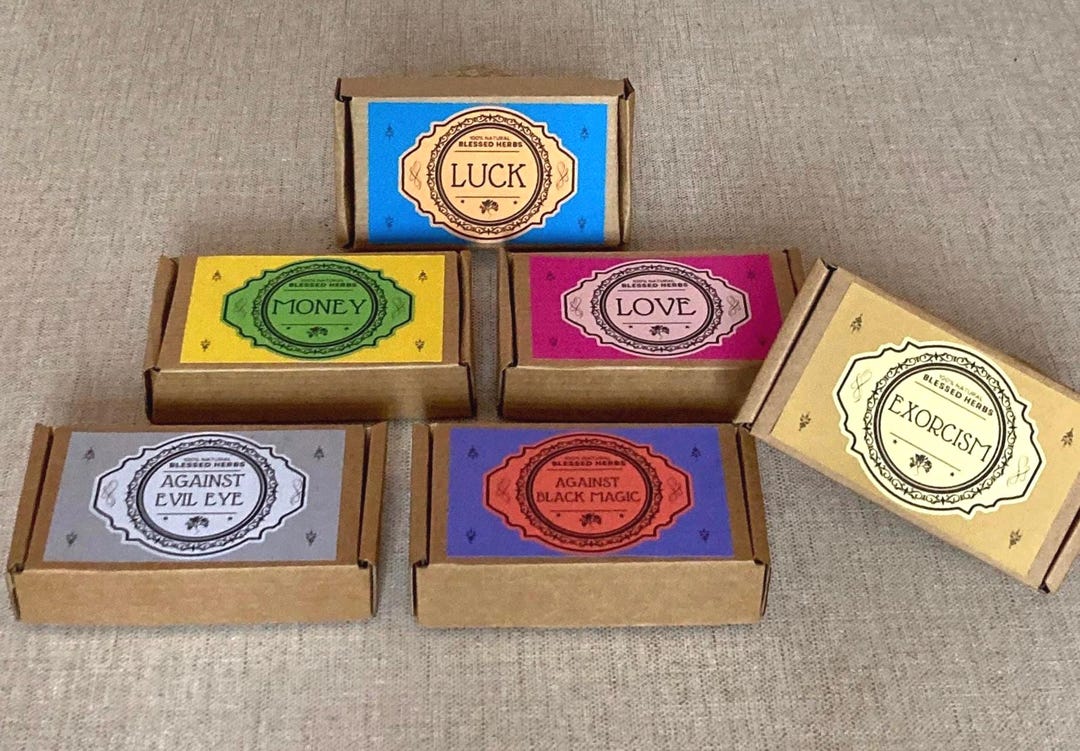 Herbal Smudging Ritual Box - Etsy