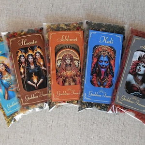 Dark Goddesses Incense Resins